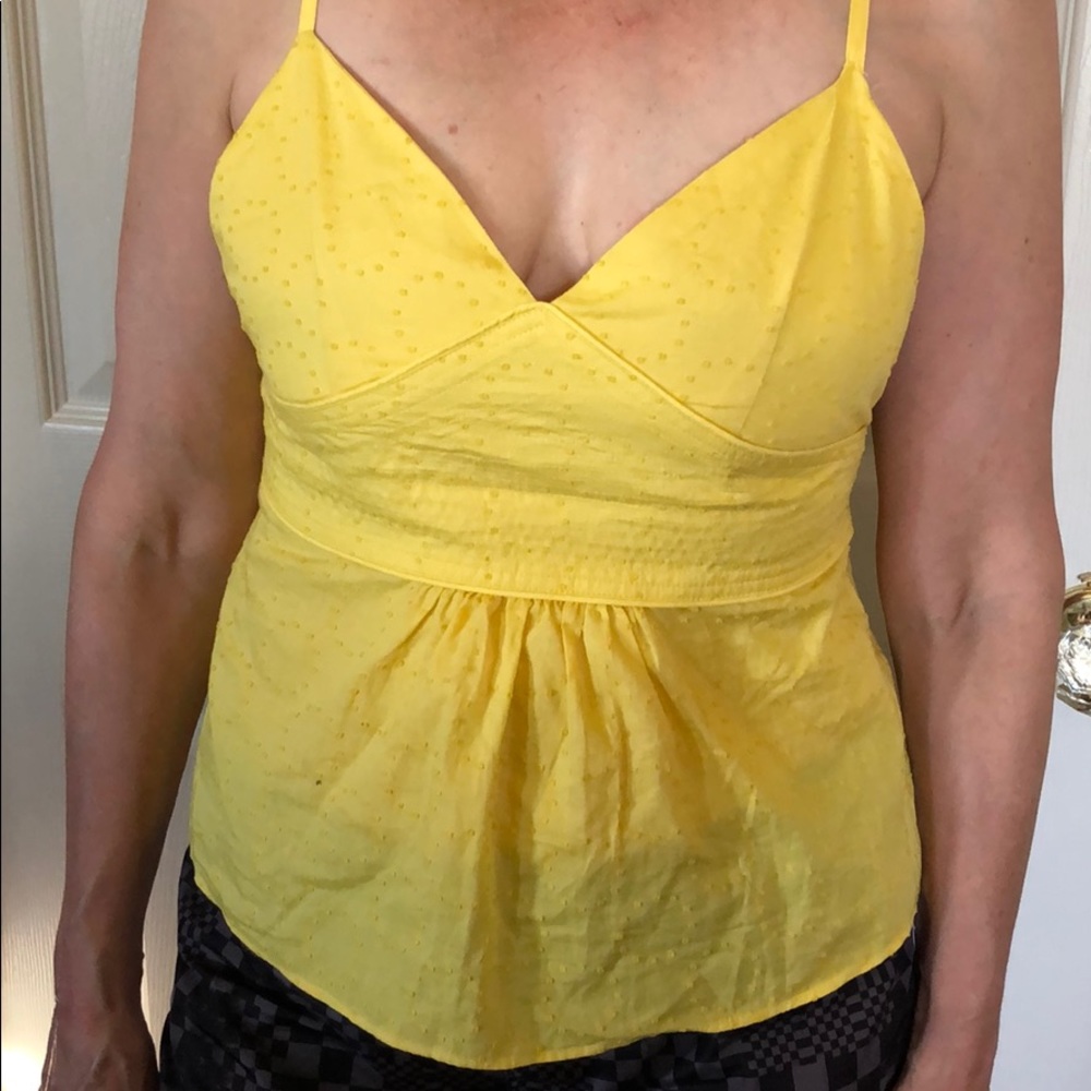 Yellow Marc Jacobs tank